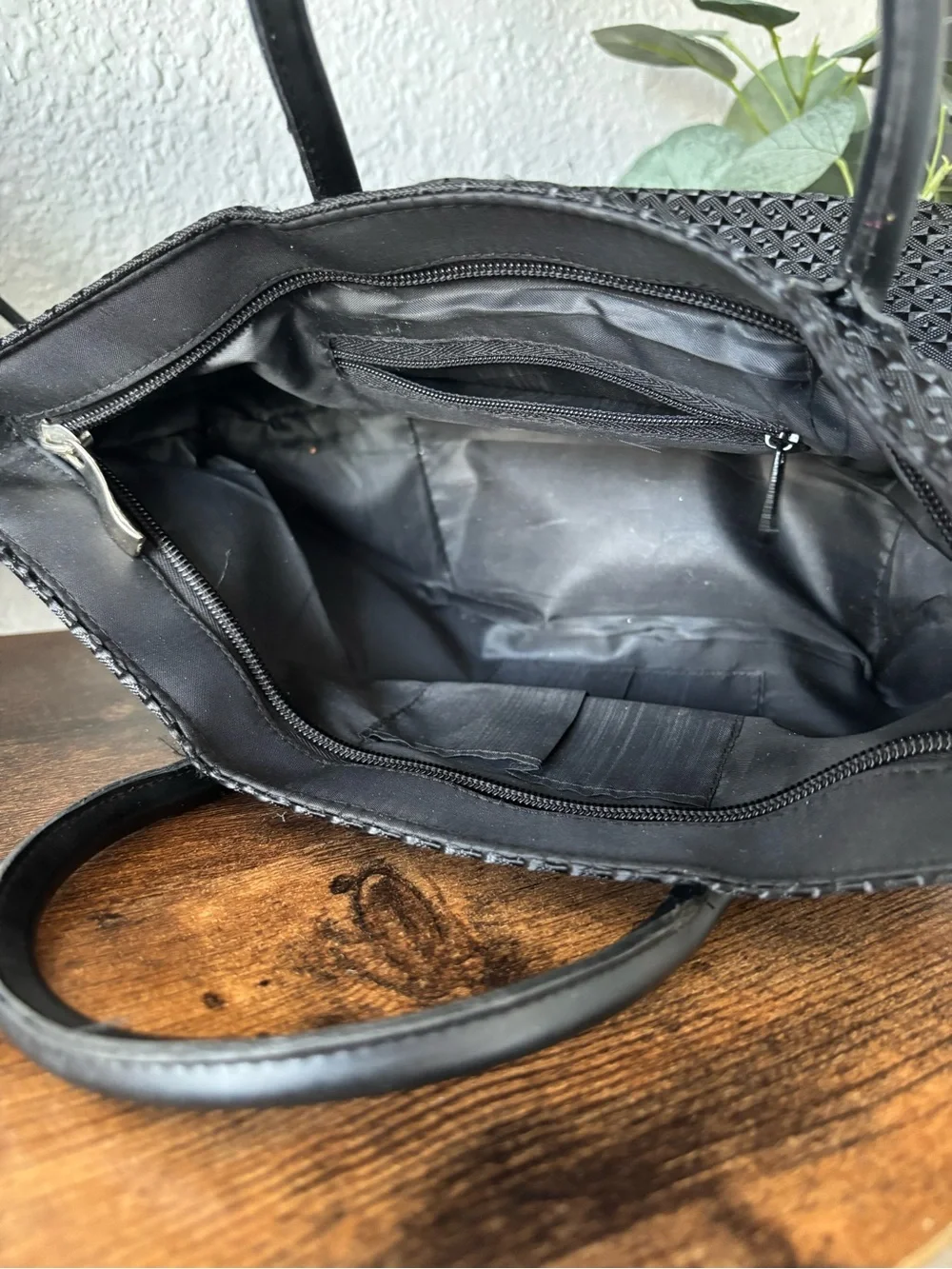 Classic Black Women's Tote Handbag